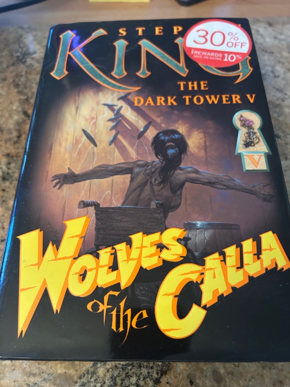Wolves of the Calla Dark Tower V Hardcover - Black and Yellow